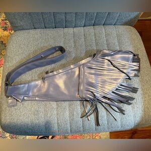 SASH BAG, never used. India Holiday 2003. Faux leather sling, crossbody